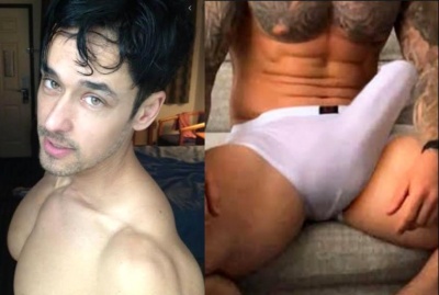 Rafael Alencar arregalou o cu de fãs misterioso em casa